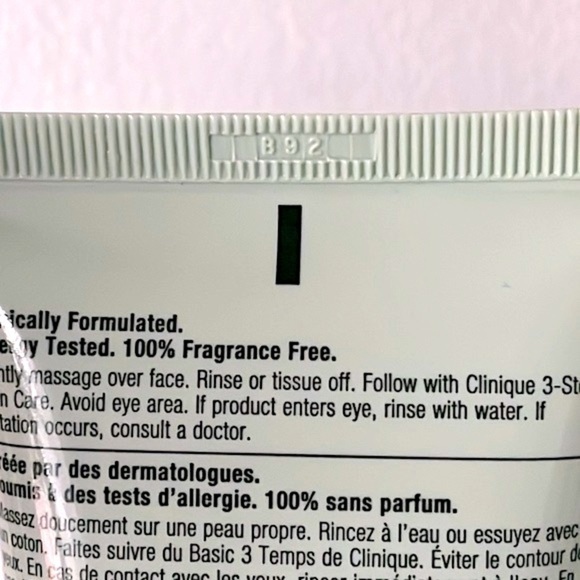 Brand New Set of 2 Clinique 7 Day Scrub Cream Rinse-Off Formula Exfoliant Polish - Picture 9 of 12